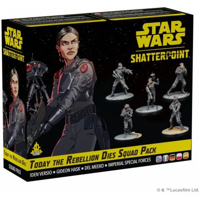 Figurine Best-Seller Star Wars : Shatterpoint - Squad Pack - Today the Rebellion Dies - (Pack d'escouade - la rbellion meurt aujourd'hui)