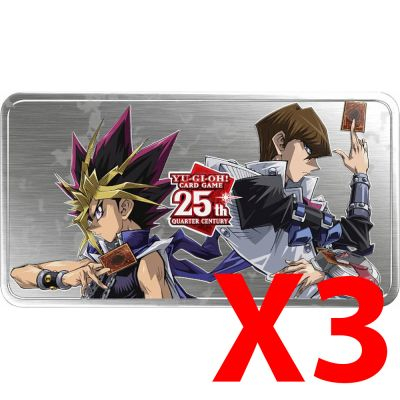 Tin Box Yu-Gi-Oh! Mega-tin 2024 : 25e Anniversaire - Miroirs du Duel - Lot de 3