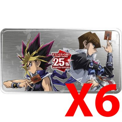 Tin Box Yu-Gi-Oh! Mega-tin 2024 : 25e Anniversaire - Miroirs du Duel - Lot de 6