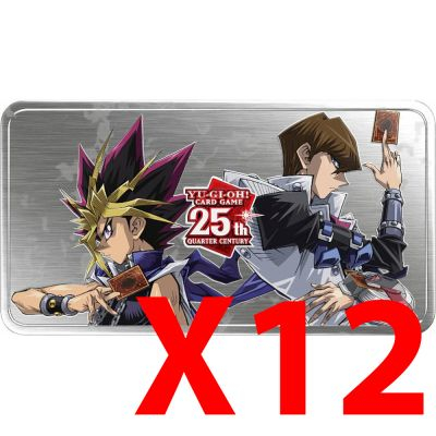 Tin Box Yu-Gi-Oh! Mega-tin 2024 : 25e Anniversaire - Miroirs du Duel - Lot de 12