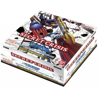 Boite de Boosters Anglais Digimon Card Game Boite de 24 Boosters - BT17 - Secret Crisis