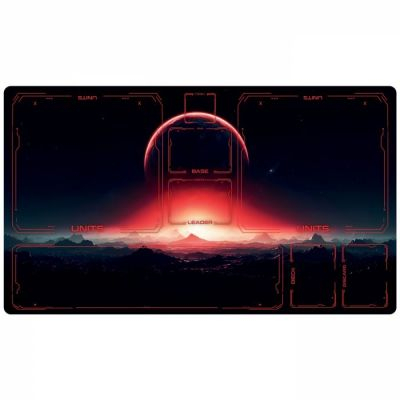 Tapis de Jeu et Wall Scroll Star Wars Unlimited Playmat - Red Moon