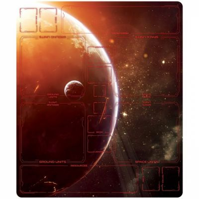 Tapis de Jeu et Wall Scroll Star Wars Unlimited Playmat - Red (2j)