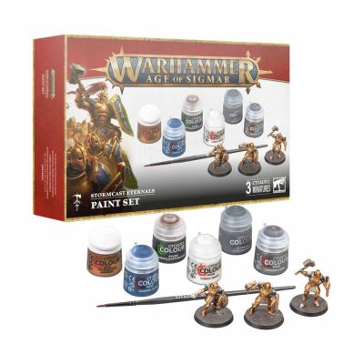 Figurine Best-Seller Warhammer Age of Sigmar - Stormcast Eternals : Paint Set