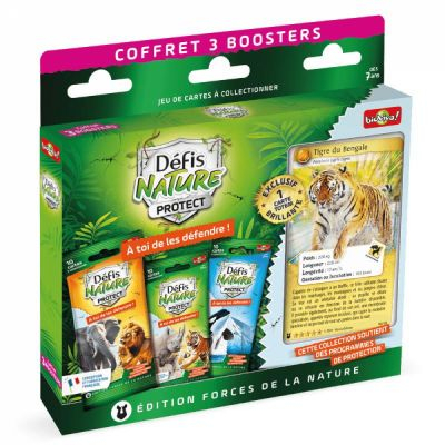 Deck de Demarrage  Dfi Nature Protect - Coffret booster x3 - Tigre du Bengal