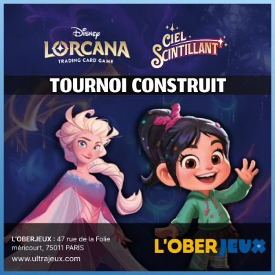 Evnements Lorcana Tournoi Construit Lorcana - 12 Septembre 2024  19h30 - Oberkampf