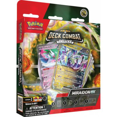 Decks Prconstruits Pokmon Deck de Combat Deluxe - Miraidon Ex