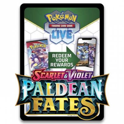 Cartes  Code Pokmon Lot De 20 Cartes  Code Pokemon Online - EV04.5 Destines de Paldea