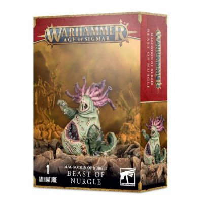 Figurine Warhammer Age of Sigmar Warhammer Age of Sigmar - Maggotkin Of Nurgle : Beast of Nurgle