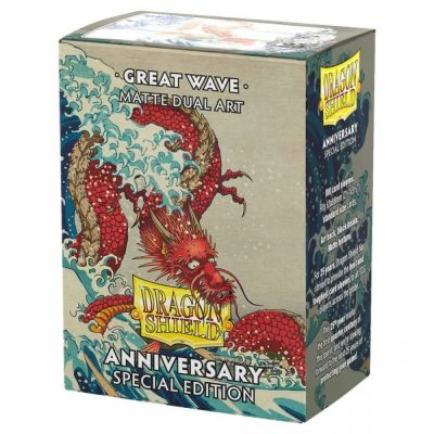 Protges Cartes Standard  Anniversary Edition - Great Wave Dragon Shield