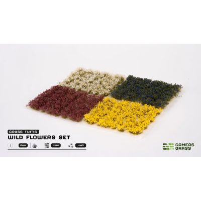   Gamer Grass :  Wild Flowers Set