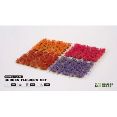   Gamer Grass :  Garden Flowers Set