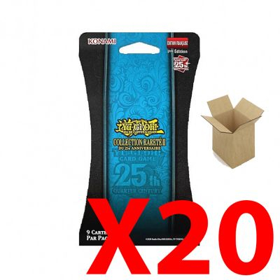 Booster Franais Yu-Gi-Oh! Collection Raret du 25e Anniversaire II (Blister) - Carton de 20