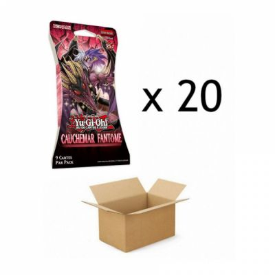 Booster Franais Yu-Gi-Oh! Cauchemar Fantme (Blister) - Carton de 20