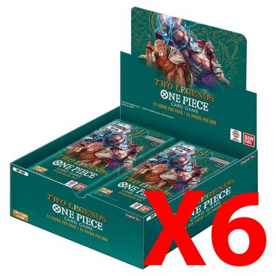 Boite de Boosters Anglais One Piece Card Game Display OP08 - Two Legends - Lot de 6