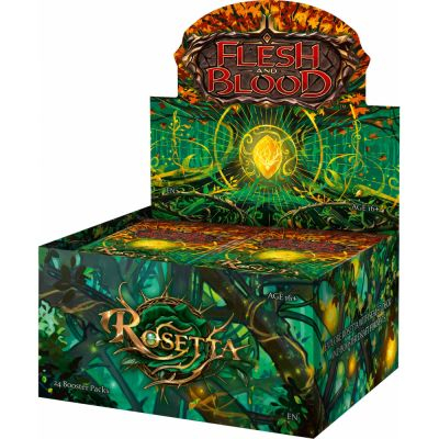 Boite de Boosters Anglais Flesh and Blood Rosetta - Bote de 24 Boosters