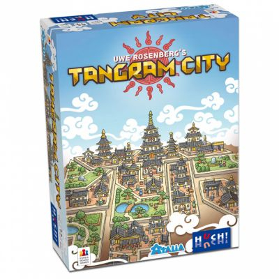 Jeu de Plateau Placement Tangram City