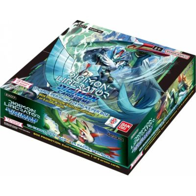 Boite de Boosters Anglais Digimon Card Game Boite de 24 Boosters - EX07 - Digimon Liberator