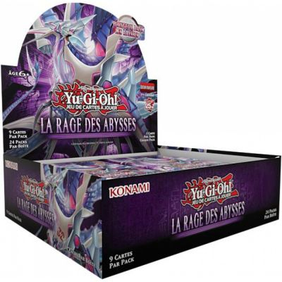 Boite de Boosters Franais Yu-Gi-Oh! Display de 24 Boosters - Rage des Abysses