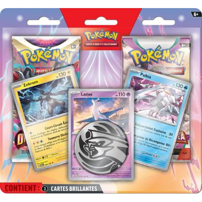 Coffret Pokmon Duopack 2 Boosters - EB11/EV02 - Zekroum, Latios, Palkia