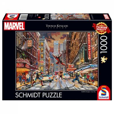  Rflexion PUZZLE MARVEL - Deadpool  : Journe enneige