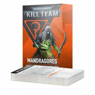 Ds et Gemmes Warhammer 40.000 Warhammer 40.000 - Kill team : Mandragores (Cartes Techniques)