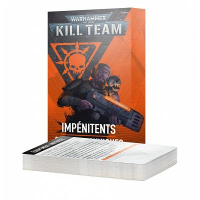 Ds et Gemmes Warhammer 40.000 Warhammer 40.000 - Kill team : Impnitents (Cartes Techniques)