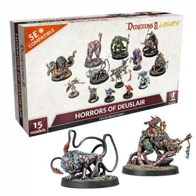 Figurine Jeu de Rle Dungeon & Lasers - Horrors of Deuslair (Tidor's Beast Hunt)