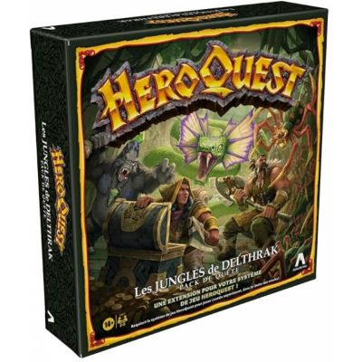 Exploration Aventure HeroQuest - Extension : Les Jungles de Delthrak (Pack de Qute)