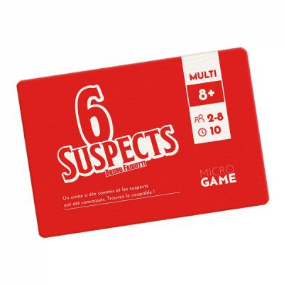 Jeu de Cartes Microgames Microgame - 6 Suspects