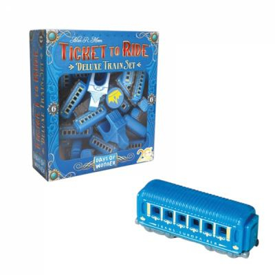 Gestion Les Aventuriers du Rail Les Aventuriers Du Rail : Deluxe Train Set Bleu