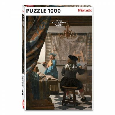  Rflexion Puzzle 1000 - Vermeer - L'art de la peinture