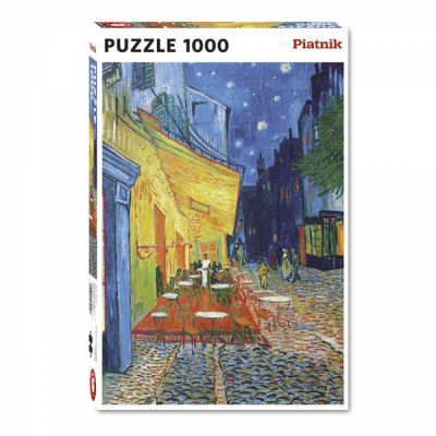  Rflexion Puzzle 1000 - Terrasse du caf soir