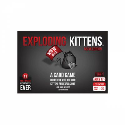 Jeu de Cartes Best-Seller Exploding Kittens : Edition NSFW - nouvelle version