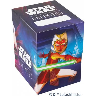 Deck Box et Rangement Star Wars Unlimited Soft Crate : Ahsoka/Grievous