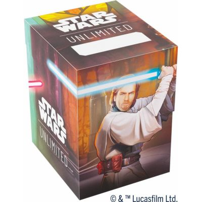 Deck Box et Rangement Star Wars Unlimited Soft Crate : Obi-Wan/Darth Maul