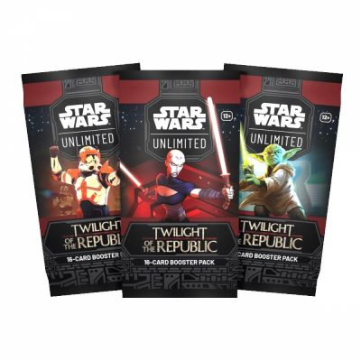 Boite de Boosters Anglais Star Wars Unlimited Twilight of the Republic