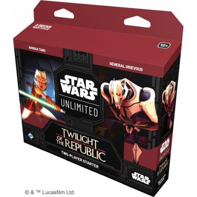 Decks Prconstruits Star Wars Unlimited Twilight of the Republic - Kit de Dmarrage