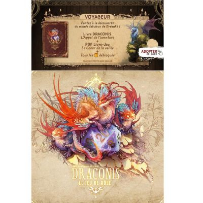 Jeu de Rle Aventure Draconis - Pack Voyageur