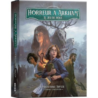 Jeu de Rle Aventure Horreur  Arkham - L'Insatiable Abysse - le jeu de role : Coffret d'Initiation