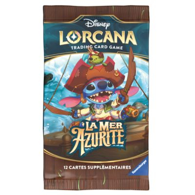 Booster Franais Lorcana La Mer Azurite