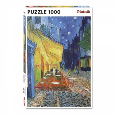  Rflexion Puzzle 1000 - Terrasse du caf le soir de Van Gogh