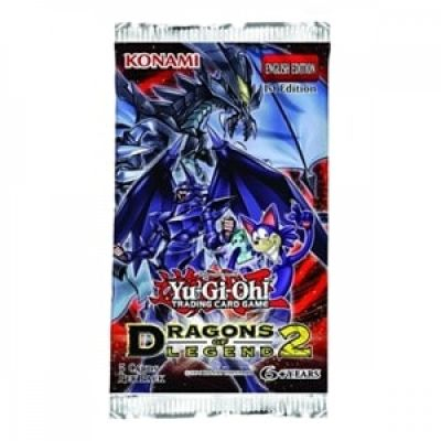 Booster Anglais Yu-Gi-Oh! Dragons Of Legend 2