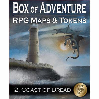 Tapis de Jeu Jeu de Rle Box of Adventure - 2. Coast of Dread