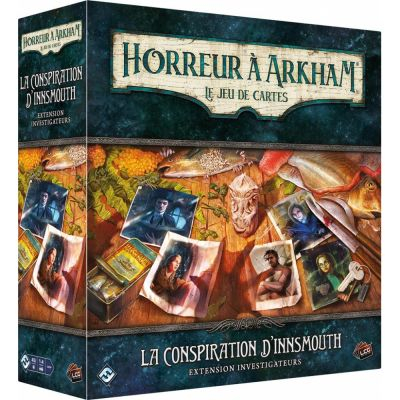 Deck-Building Aventure Horreur  Arkham - Extension : La Conspiration d'Innsmouth - Investigateur