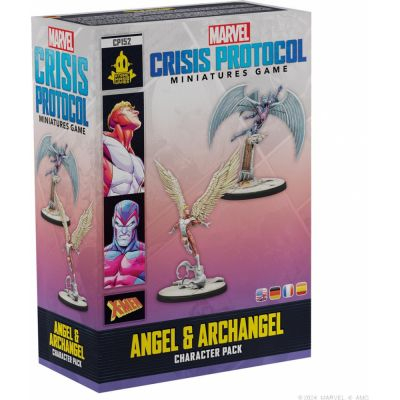 Figurine Marvel Crisis Protocol Marvel Crisis Protocol : Angel & Archangel