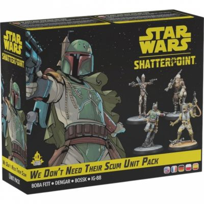 Figurine Star Wars Shatterpoint Star Wars : Shatterpoint - Squad Pack - We don't need their Scum (Pack d'escouade)