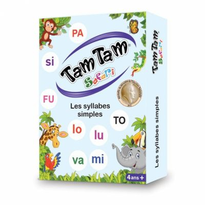 Ludo-Educatif Enfant Tam Tam Safari - Les syllabes simples