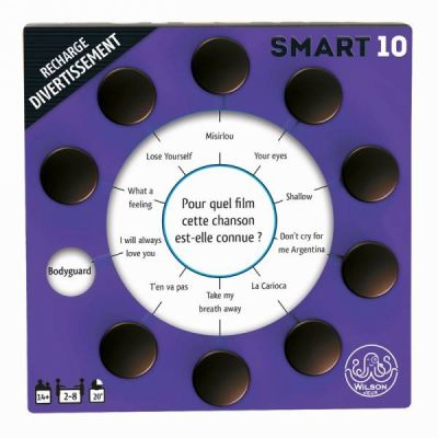 Jeu de Cartes Rflexion SMART 10 - Recharge Divertissement