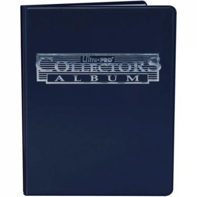 Portfolio  Portfolio Uni Bleu Cobalt - 10 Pages De 9 Cases 180 Cartes